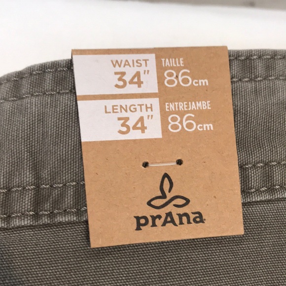 Prana Organic Cotton Pants: 34”x34” - Picture 7 of 8